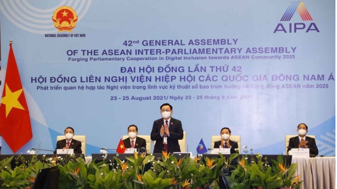 Khai mạc Đại hội đồng AIPA-42, bắt đầu chương trình nghị sự