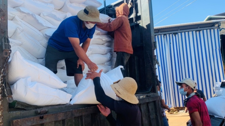 Xuất cấp hơn 530 tấn gạo hỗ trợ người dân gặp khó khăn ở Đắk Lắk