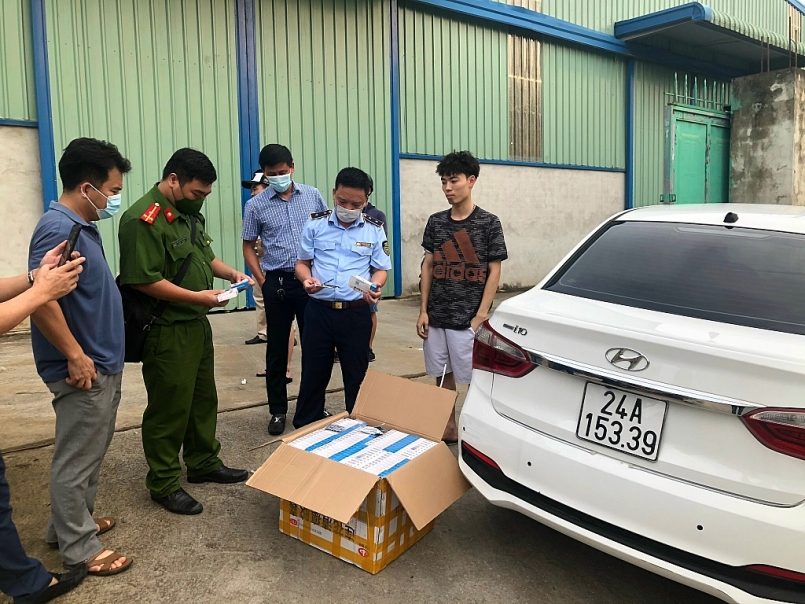 Lào Cai: Phát hiện gần 10.000 viên tân dược nghi nhập lậu