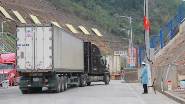 Trung Quốc tạm dừng hoạt động xuất nhập khẩu hàng hoá qua cửa khẩu phụ Cốc Nam