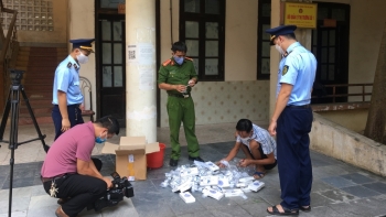 Hà Giang tiêu hủy gần 200 sản phẩm hàng hóa giả mạo nhãn hiệu SAMSUNG