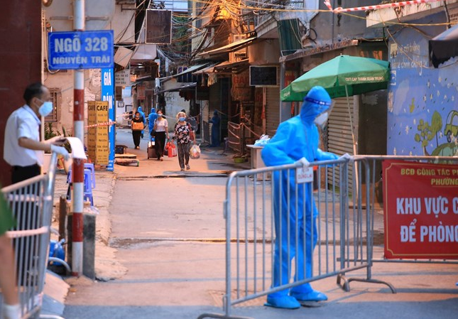 Hà Nội sẽ thiết lập 3 vùng theo mức độ nguy cơ dịch Covid-19