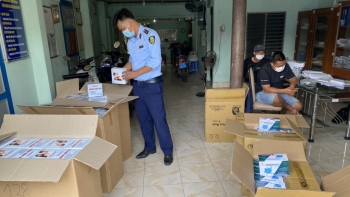 Phát hiện phương tiện vận chuyển dụng cụ bắn cồn nhập lậu