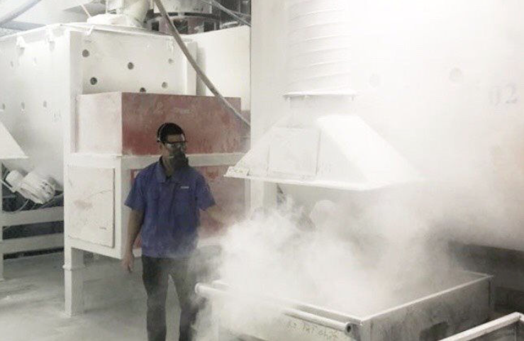 Hoạt động sản xuất tại Công ty Quảng Phong có nhiều vi phạm về môi trường Hoạt động sản xuất tại Công ty Quảng Phong có nhiều vi phạm về môi trường