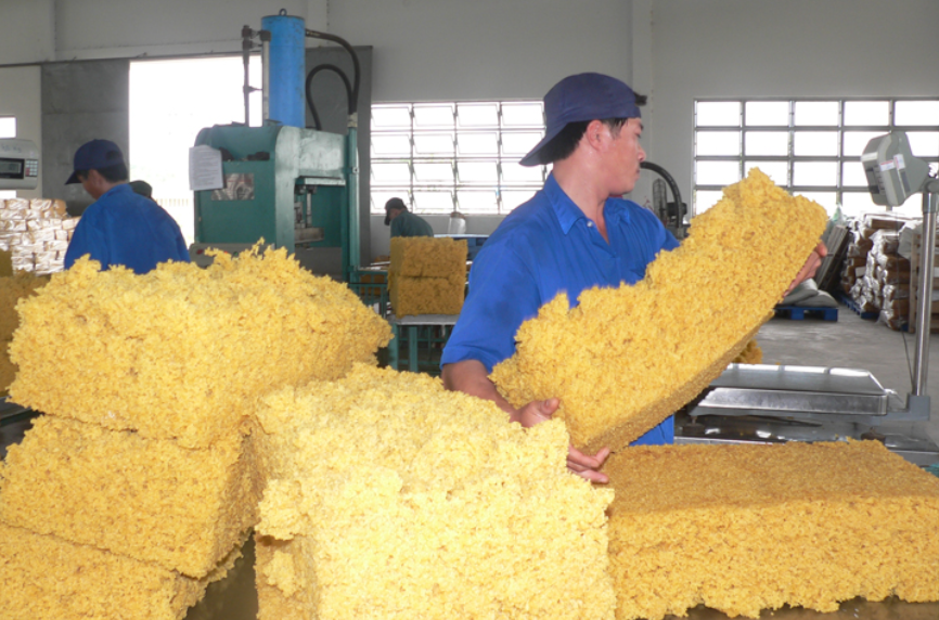 Trung Quốc nhập khẩu mạnh cao su từ Việt Nam