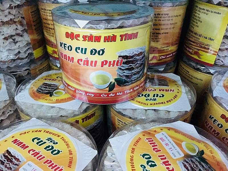 Kẹo cu đơ Hà Tĩnh- đặc sản “danh bất hư truyền”