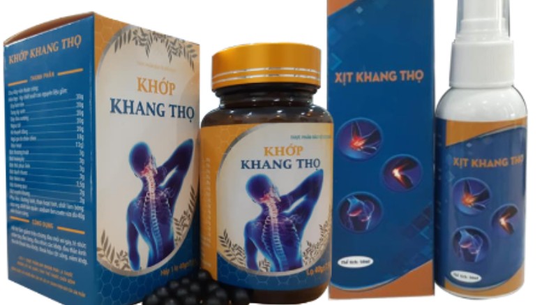 Thực phẩm bảo vệ sức khỏe: Khớp Khang Thọ quảng cáo gây hiểu lầm như thuốc chữa bệnh