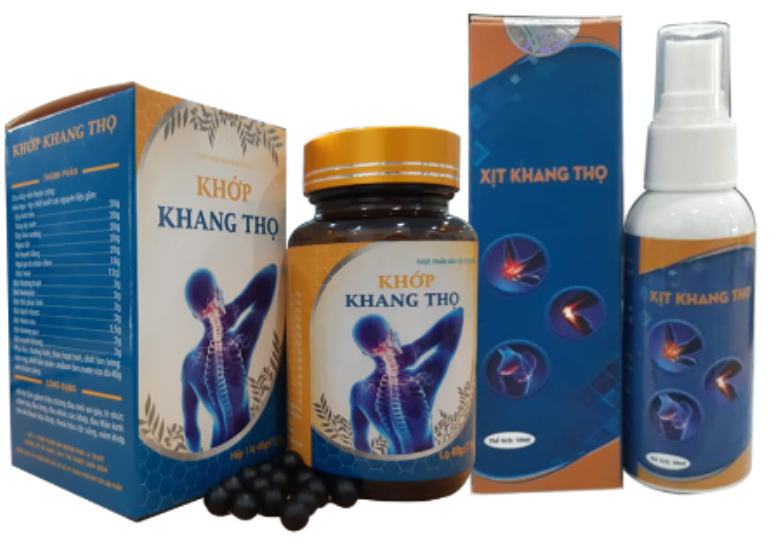 Thực phẩm bảo vệ sức khỏe: Khớp Khang Thọ quảng cáo gây hiểu lầm như thuốc chữa bệnh