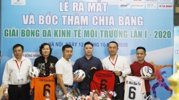 Giải bóng đá Kinh tế Môi trường lần I/2020: Bảo vệ môi trường, phát triển kinh tế xanh bền vững