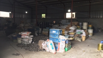 Hà Nội: Thu giữ hàng trăm phụ tùng xe máy giả mạo nhãn hiệu YAMAHA