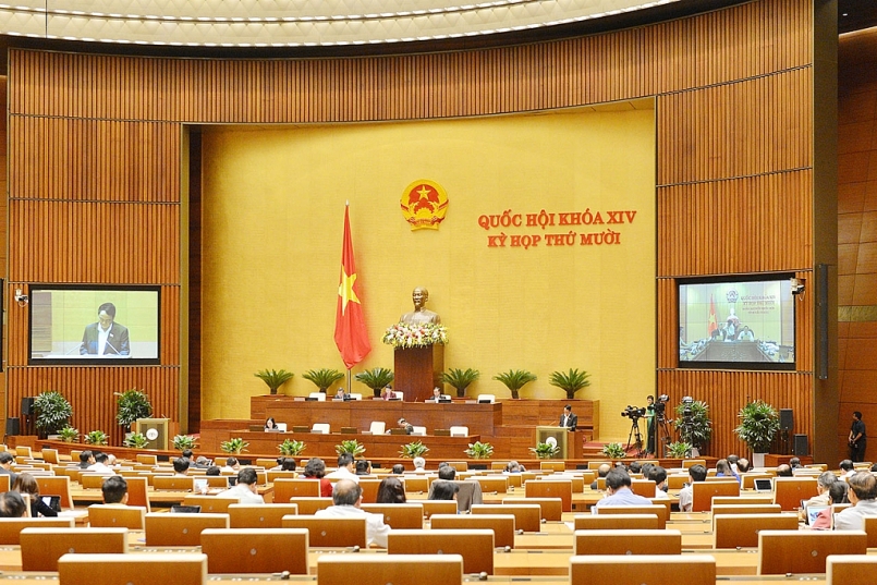 Quốc hội nghe Báo cáo thẩm tra Dự án Luật Giao thông đường bộ (sửa đổi).