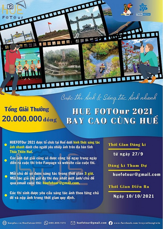 Thông tin cuộc thi HUEFOTOur 2021.