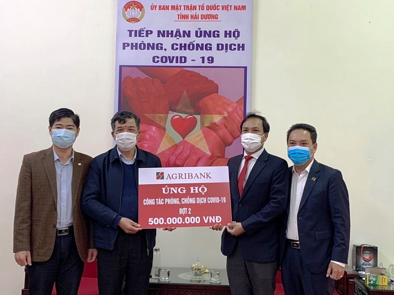 Agribank đồng hành cùng khách hàng và nhân dân tỉnh Hải Dương giữa tâm dịch Covid-19 Agribank đồng hành cùng khách hàng và nhân dân tỉnh Hải Dương giữa tâm dịch Covid-19
