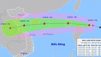 Bão KOMPASU hướng vào Bắc Bộ, Bắc Trung Bộ