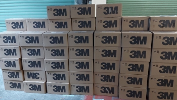 Phát hiện gần 10.000 khẩu trang nghi giả mạo nhãn hiệu 3M trong khuôn viên Hội chữ thập đỏ