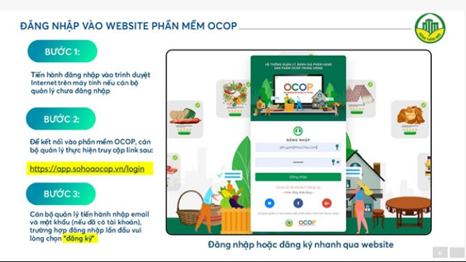 Ứng dụng chuyển đổi số trong phát triển sản phẩm OCOP