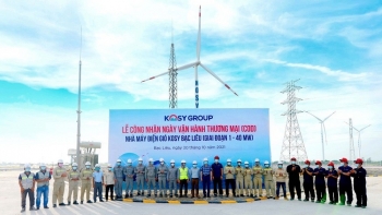 Tập đoàn Kosy chính thức vận hành thương mại nhà máy Điện gió Kosy Bạc Liêu