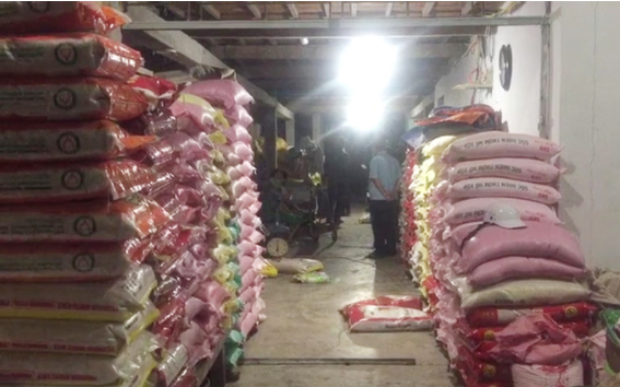 Thu giữ số lượng lớn đường cát nghi nhập lậu tại tỉnh An Giang