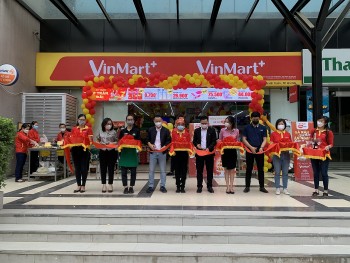 VinMart+Thanh Xuân Complex đã có thêm trà Phúc Long, Techcombank và nhà mạng mới Reddi