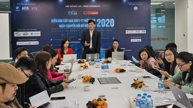 Họp báo Chương trình Ngày Chuyển đổi số Việt Nam 2020 - DX Day 2020 diễn ra chiều 8/12