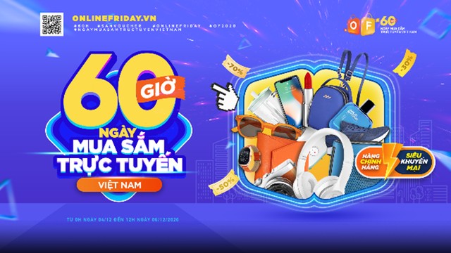 Chính thức diễn ra "60 giờ mua sắm trực tuyến Việt Nam" năm 2021