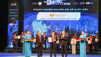 Meey Land nhận giải thưởng Doanh nghiệp Chuyển đổi số xuất sắc tại Vietnam Digital Awards 2021