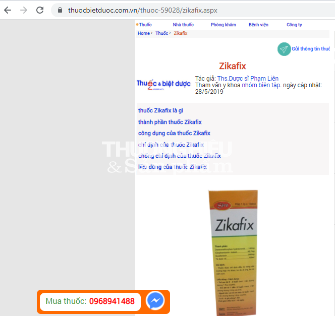 Thuốc Canlax và Zikafix bị thu hồi giấy đăng ký, đình chỉ lưu hành, thu hồi thuốc vẫn được quảng cáo tràn lan trên thị trường