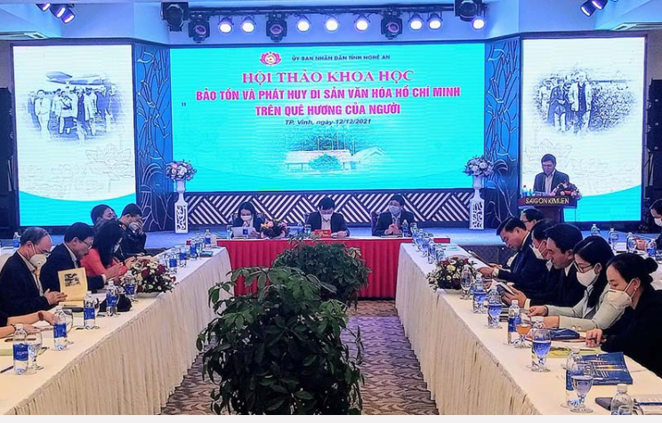 Nghệ An bảo tồn và phát huy di sản văn hóa Hồ Chí Minh