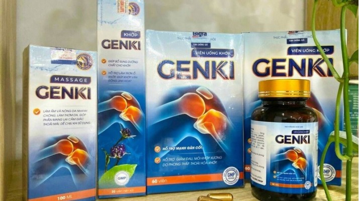 Cẩn trọng trước thông tin quảng cáo TPBVSK Viên uống khớp Genki, Khớp Genki