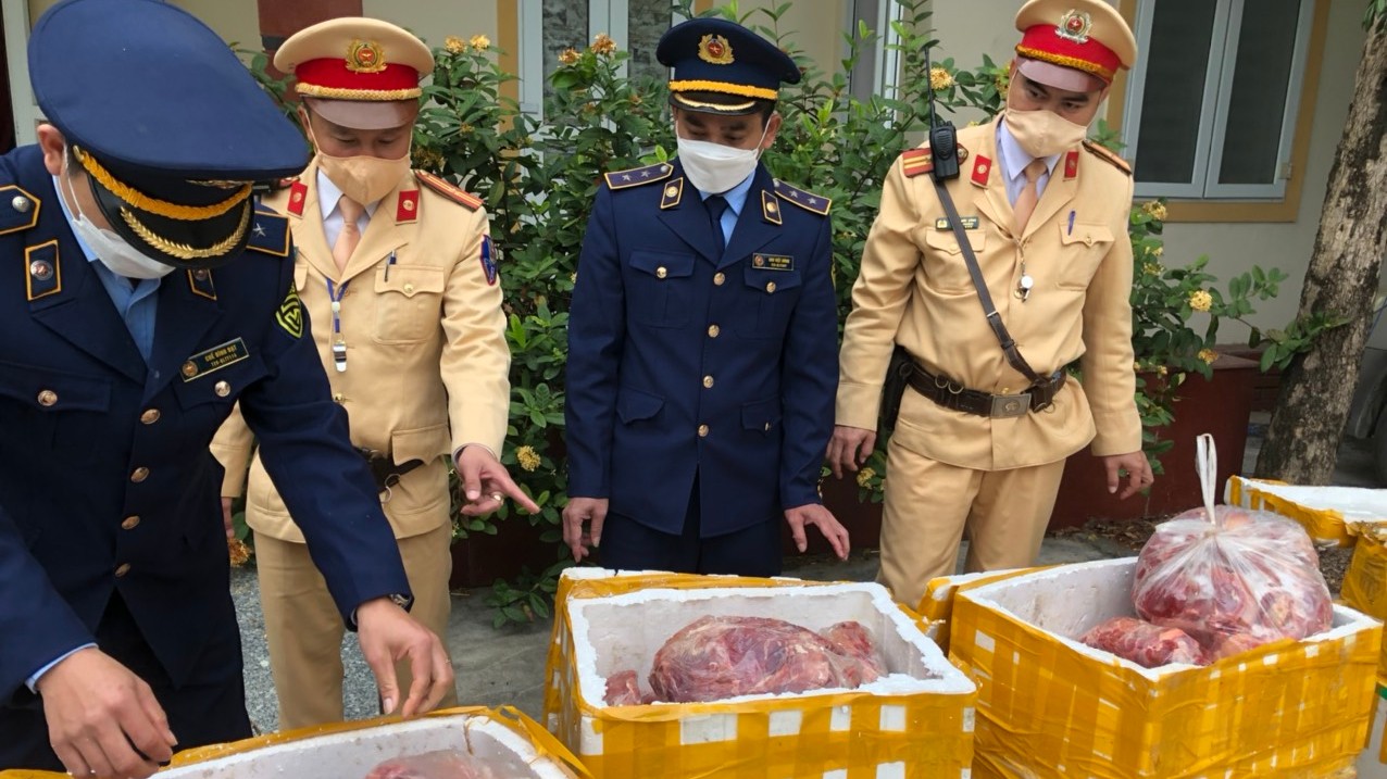 Nghệ An: Ngăn chặn, tiêu huỷ sản phẩm động vật không rõ nguồn gốc xuất xứ
