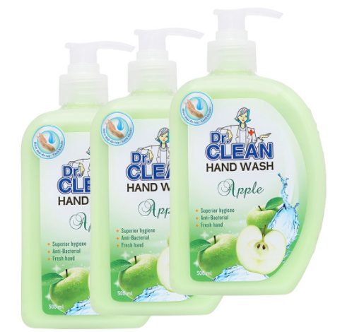 Thu hồi toàn quốc Sữa rửa tay sạch khuẩn Dr. Clean hương táo