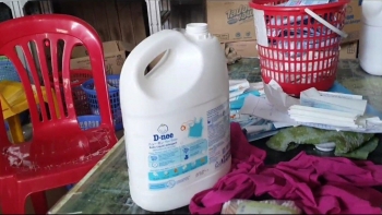 Hưng Yên: Chuyển vụ sản xuất nước giặt giả D-nee sang Cơ quan Cảnh sát điều tra