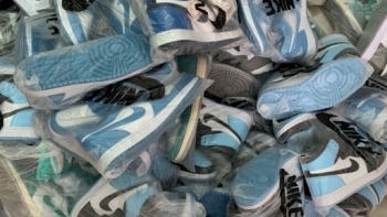 Vĩnh Phúc: Trưng bày giày giả nhãn hiệu NIKE, cơ sở bị phạt 10 triệu đồng