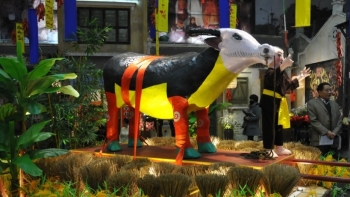 Hà Nội: Phục dựng Lễ Tiến Xuân Ngưu tại Hoàng thành Thăng Long