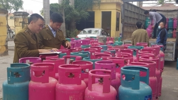 Thái Bình: Tạm giữ lượng lớn LPG chai không có hóa đơn, chứng từ