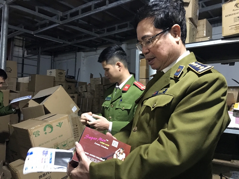 QLTT Bắc Ninh xử lý gần 50 vụ vi phạm trong đợt cao điểm kiểm tra thị trường Tết Nguyên đán