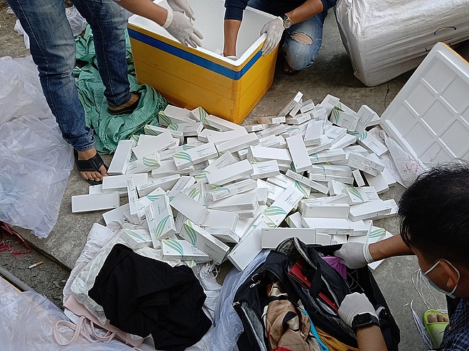 An Giang: liên tiếp bắt giữ 2 vụ vận chuyển dược liệu nhập lậu