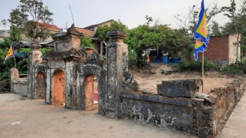 Quảng Nam: Lăng thờ Đức Ông Nam Hải được xếp hạng di tích cấp tỉnh