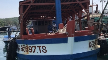 Lực lượng cảnh sát biển tiếp tục bắt giữ 100.000 lít dầu DO không rõ nguồn gốc