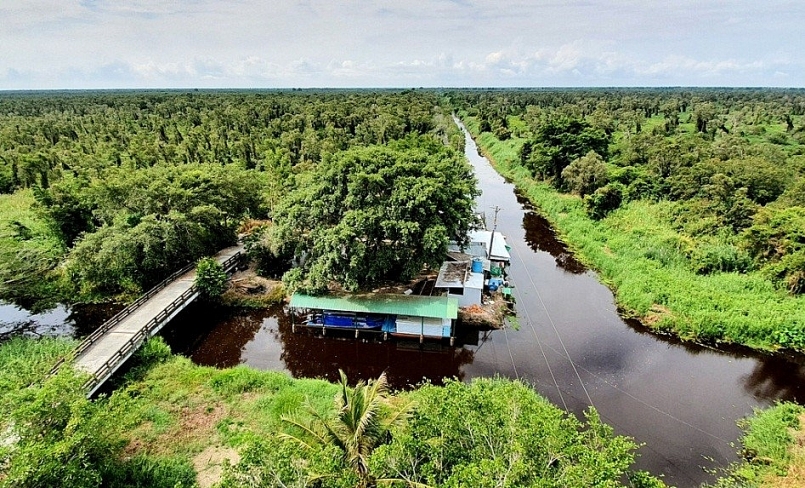 Vườn Quốc gia U Minh Hạ - Nơi sẽ diễn ra các hoạt động thể thao để du khách trải nghiệm trong ngày 01/5 tới đây
