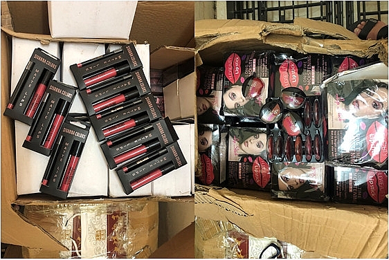 Hải quan Quảng Ninh liên tiếp bắt giữ 2 vụ mỹ phẩm nhập lậu