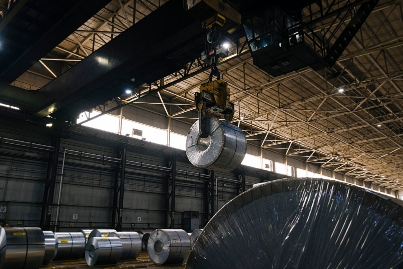 Giá sắt thép hôm nay 31/5, tiếp đà tăng trên sàn Thượng hải