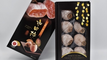 Hồng sấy khô “ICHIDA GAKI”- Chỉ dẫn địa lý thứ hai của Nhật Bản được bảo hộ tại Việt Nam