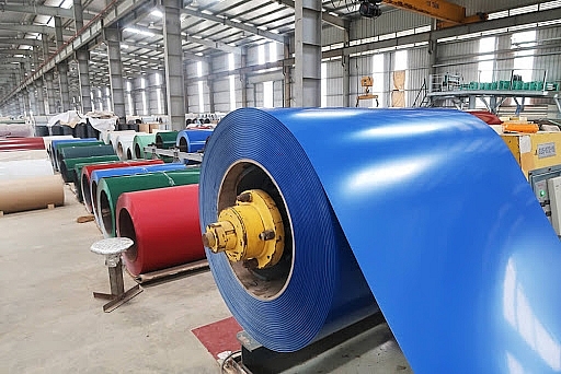 Malaysia áp thuế chống bán phá giá thép cuộn mạ màu của Việt Nam
