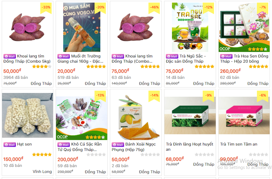 Đồng Tháp: Hỗ trợ đưa hộ sản xuất nông nghiệp lên sàn thương mại điện tử Đồng Tháp: Hỗ trợ đưa hộ sản xuất nông nghiệp lên sàn thương mại điện tử