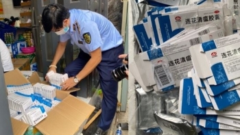 TP HCM: Thu giữ gần 65.000 viên thuốc trị cảm do Trung Quốc sản xuất không hóa đơn chứng từ