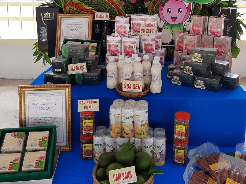 Đồng Tháp tiếp tục hoàn thiện Dự án phát triển sản phẩm OCOP từ sen