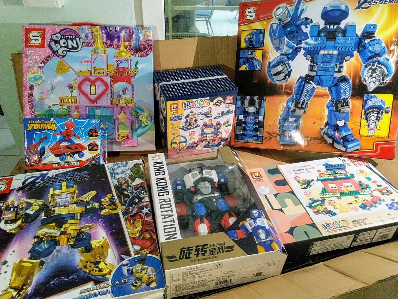 Lào Cai phát hiện, xử lý hơn 700 sản phẩm đồ chơi trẻ em nhập lậu