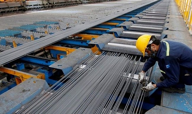 Giá sắt thép hôm nay 12/10 điều chỉnh tăng trên sàn Thượng Hải