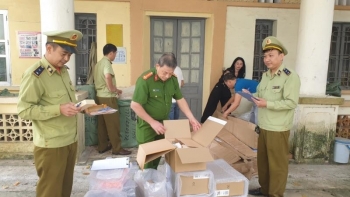 Lạng Sơn: Phát hiện, thu giữ lô hàng giả mạo các nhãn hiệu nổi tiếng